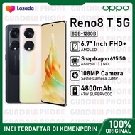 OPPO Reno8 T 5G 8/128GB - Garansi resmi