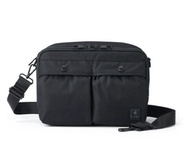 Porter Bag 雙層斜背包(M) 黑色