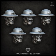 PUPPETSWAR - TRENCH TROOPERS HEADS