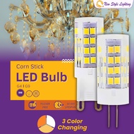 G4 G9 COB LED Stick Corn Bulb Ceiling Lamp 3 Warna Mentol 灯泡 3 Colour Changing TriColour 3C 3in1 9W 