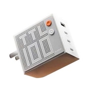 Củ Sạc SHARGE PIXEL 100W 140W Màn Hình Điểm Sáng Cổ Điển | 3 Cổng USB-C Max 140W