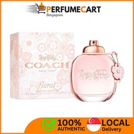 Coach New York Floral Edp For Women 90ML / 90ML Tester [Brand New 100% Authentic Perfume Cart]