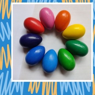 (Reject Item) Crayon for kids Palm grip crayon Egg Crayon for baby small hand non toxic crayon