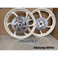 Rim Y125Z Enkei 3 batang/6 batang FC PNP Y15/Y15ZR Complete Set