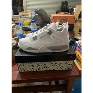 2021 AJ4 IV Retro "Tech White" Oreo AJ4 Basketball shoes CT8527-100