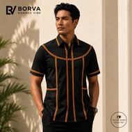 Kadazan Traditional Clothes Baju Tradisional Sabah Borneo Lelaki Adult Corak 100% Sulam