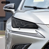 Car Headlight Protection Tint Film Smoke Black TPU Transparent Sticker For Lexus NX NX300 300h NX200