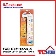 [DT-ENGLAND] Extension Cable Electrical Plug (UK Standards)