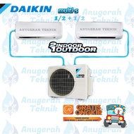 Daikin AC Multi Split 1/2 + 1/2 PK R32 Multi S Inverter - 2MKC30QVM4