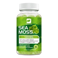 BEWORTHS Organic Sea Moss Gummies วิตามิน Superfood Skin Thyroid &amp; Joints Support Boost Energy for Adults &amp; Kids