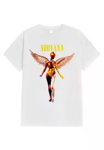 Nirvana - In Utero White - T-Shirt