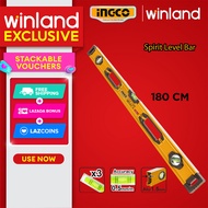Ingco by Winland Spirit Level bar 180cm HSL08180 ING-HT