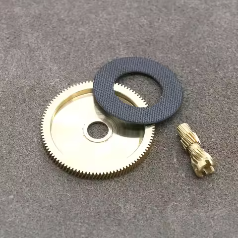 Gold Copper Alloy Gear Left Right Speed Ratio 7.4 FOR Shimano Curado DC 21 Scorpion DC Baitcast Reel