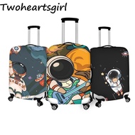 《Dream home》 Twoheartsgirl เคสกระเป๋าถือเดินทางลายนักบินอวกาศการ์ตูนถอดได้ผ้าคลุมกระเป๋าเดินทางขนาด18ถึง32นิ้วกระเป๋าลาก