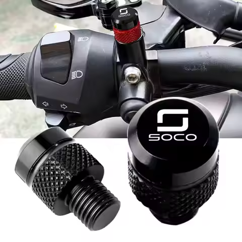 For Super Soco CPx CUmini CUx TC 50 TC TSX MAX 2024 Motorcycle M10*1.25 Aluminum Screws Bolts Mirror