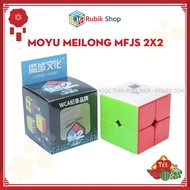 Rubik 2x2 Stickerless MoYu MeiLong MFJS Rubik's Cube 2 Floors