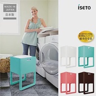 日本製 ISETO 伊勢藤 ACOT 可折疊高腳置物籃（收納 洗衣籃 玩具籃 包包 雜誌） 綠