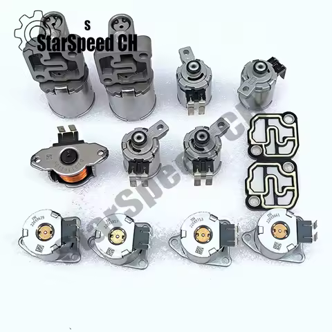 DQ250 02E DSG 6-Speed Transmission Valve Solenoids Kits 02E325025AJ 02E321371E For A3 Q3 Seat Touran