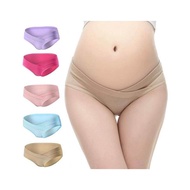 (UNIQUE COLORS FIT FOR 9 MONTHS) CashewBoy 5pcs 5 pcs Comfortable Cotton Maternity Panties Lactis Fe