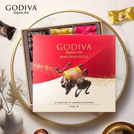 ZEJUN  GODIVA Godiva, New Master Chocolate Gift Box 12/24 pieces, imported from Turkey, Christmas gift