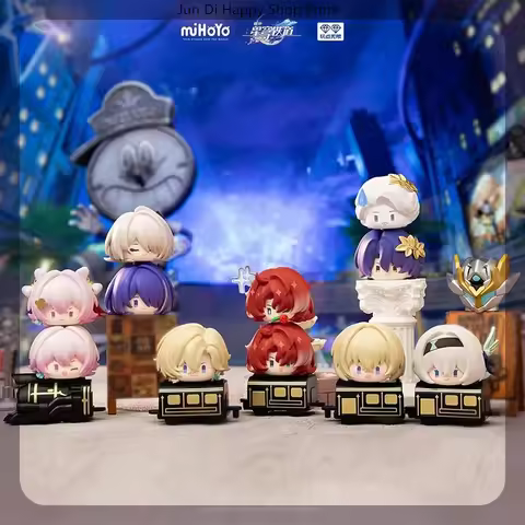 Honkai: Star Blind Box V2 Cute Figurine Mihoyo Model Cartoon Collection Home Decoration Surprise Gif