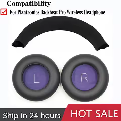 For Plantronics Backbeat Pro Wireless Headphone Ear Pads Replacement Sponge Earpads Headset Spare He