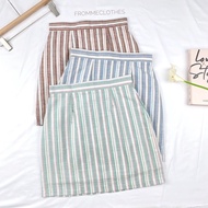 Frommeclothes Cotton Linen A-Line Skirt A Line Skirt (XS-5XL)