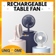 Uniqhome 202 Table Fan Rechargeable USB Fan 2000MAH Portable Fan Christmas gift