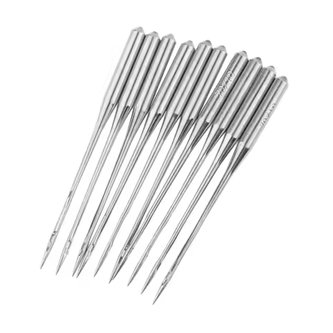10pcs Industrial Sewing Needles 9/65, 10/70, 11/75, 12/80, 14/90, 16/100, 18/110, 21/130 for Industr