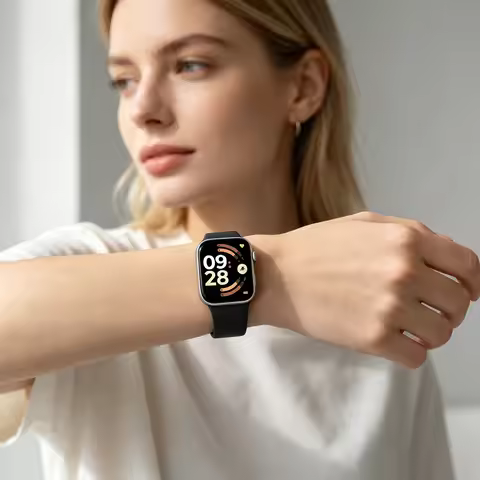 Original Silicone Strap For Redmi Watch 6 5 4 Smartwatch Sport Strap Wristband For Xiaomi Mi Band 9P