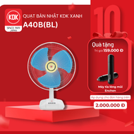Quạt bàn Nhật 3 mức gió KDK xanh A40B (BL) - Bảo hành chính hãng 12 tháng