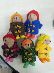 7x11Paddington bear公仔吊饰