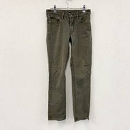 Levi's 牛仔褲/長褲，拉鍊門襟，卡其色，古著