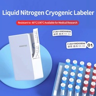 NIIMBOT B18 liquid nitrogen label printer Centrifuge Tube Eppendorf CryoVial Cell freezing tubes lab