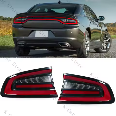Car Led Rear Tail Light Rear Turn Signal Light Stop Brake Fog Lamp For Dodge Charger 2015 2016 68213