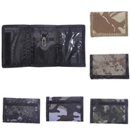 Outdoor Canvas Wallet with Zipper Boys Children Men's Travel Coin Purse