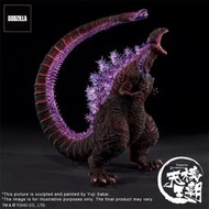 X-PLUS  411-200179C 30cm Godzilla 2016 哥斯拉 雕像