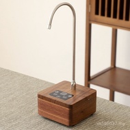 Smart Water Pump Automatic Household Rechargeable Solid Wood USB Water Absorber Walnut Water Pump El