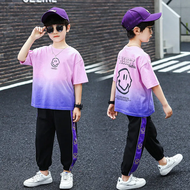 Angugu Childrens Fashion 2PCS（Tops+Pants）High Quality Korean Shorts for kids boys casual clothes 1 t