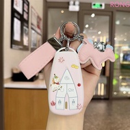 TPU Car Key Case Cover Shell Fob for Changan CS35 Plus CS55 Plus CS75 Plus 2019 2020 Protection Hold