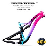 【公司貨】Lexon碳纖維登山車架 AM級全登山車越野軟尾避震29寸自行車車架