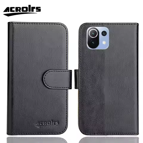 For Xiaomi Mi 11 11i 11X Lite Pro Ultra 4G 5G Case 6 Colors Luxury Leather Protective Special Phone 