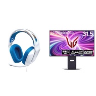 【セット買い】 Logicool G ゲーミングヘッドセット G335WH + 【VGP 2025 ゲーミング大賞/金賞】LG ゲーミングモニター UltraGear OLED 32GS95UV-B 