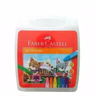 Faber Castell 24-Color Crayon Faber Castell Hexagonal Oil Pastel/