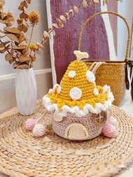Handmade Crochet Yarn Bag