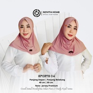 Hijab SPORTS 04 | Volleyball Hijab | Premium Jersey Material By Novita Hijab