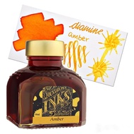 British Diamine Fountain Pen Ink Bottle, Diamine Amber Ink Bottle 80ml