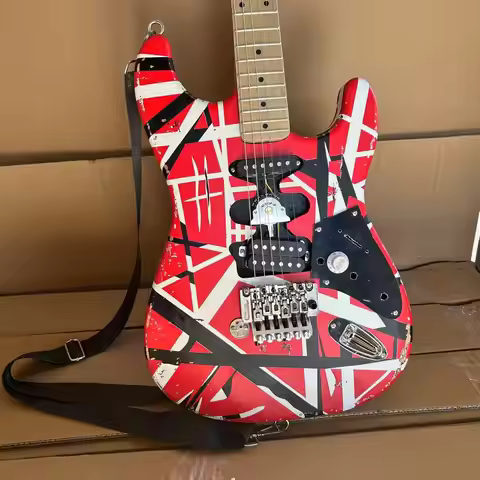 STOCK Eddie Edward Van Halen, carbon baked maple guitar head, commemorative guitar, in stock, Prefer