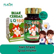 TINY TITANZ KID180 / IQ160 / VSION2020 VITAMIN 60 TABLETS (untuk kesihatan mata tingkatkan daya inga