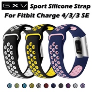 Sport Silicone Strap for Fitbit Charge 4 band Replacement Wristband Charge 4/Charge 3 Smart Watch Sport Bracelet Fitbit Charge 4 band